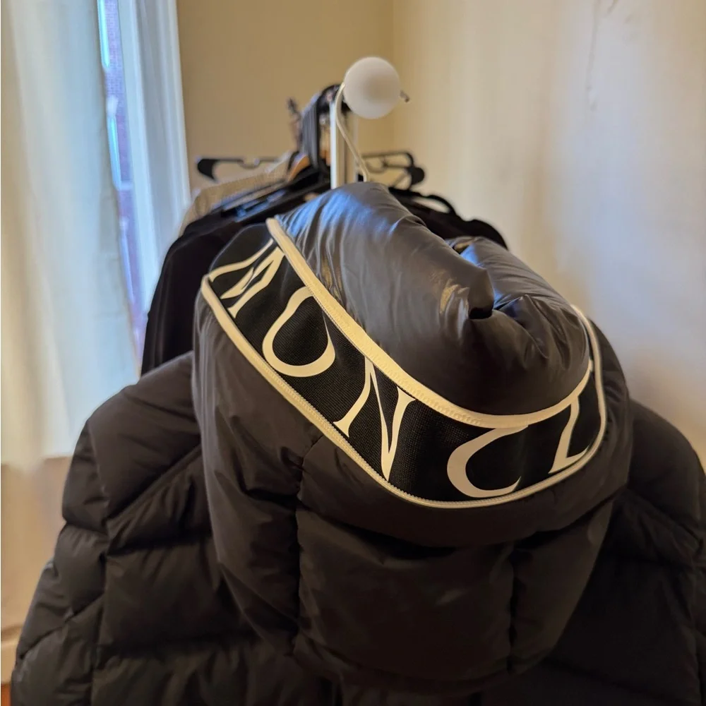 Moncler Black Puffer Jacket - Picture 12 of 13
